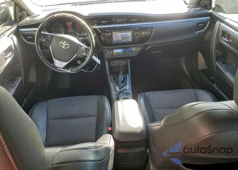 2015 Toyota Corolla L z USA, uszkodzony, nr VIN 2T1BURHEXFC335587